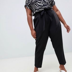 ASOS New Look Curve Paperbag Pants